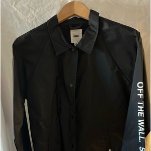 Men’s size medium vans, windbreaker
